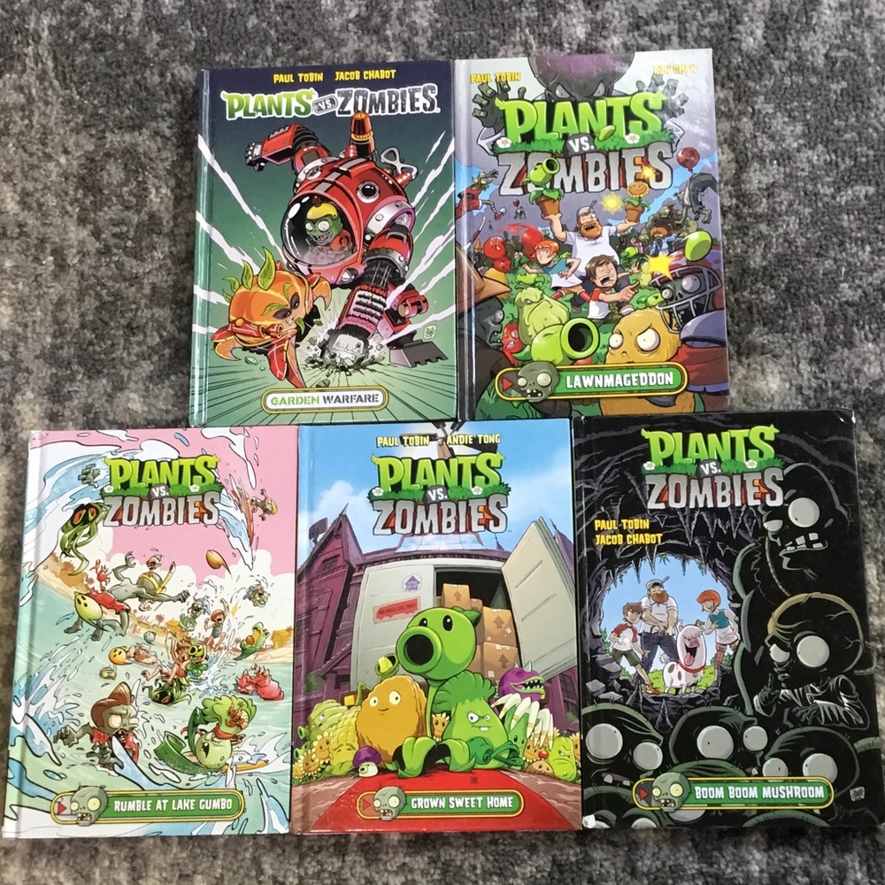 Plants vs. Zombies Graphic Novel Bundle of 5